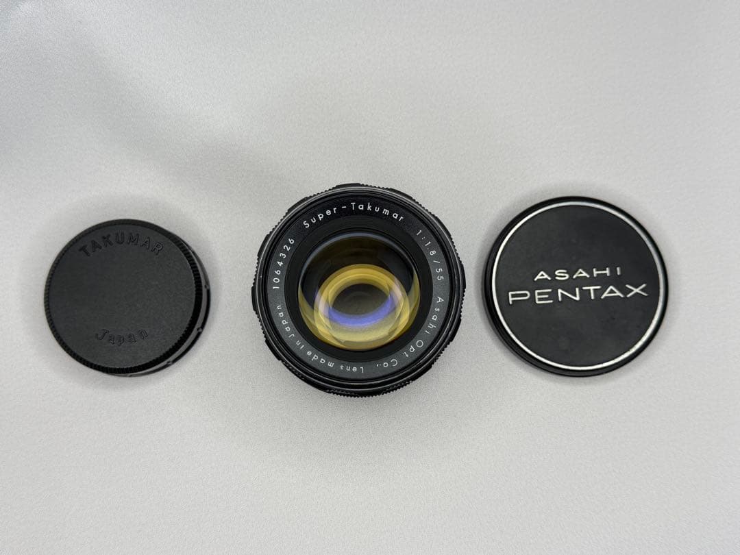 【極美・後期型】Super-Takumar 55mm f1.8 クリアな光学