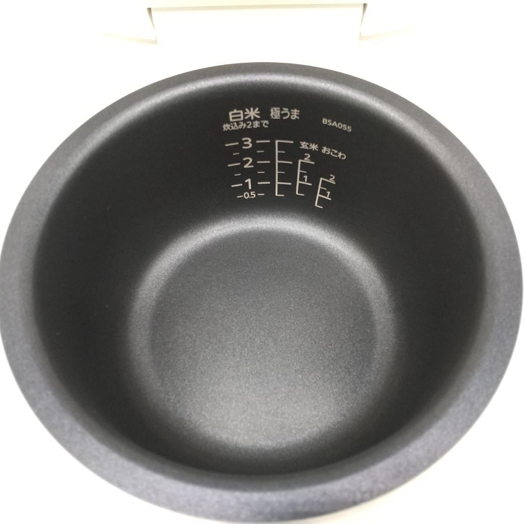 2717番 タイガー マイコンジャー炊飯器 JBS-A055 マットホワイト