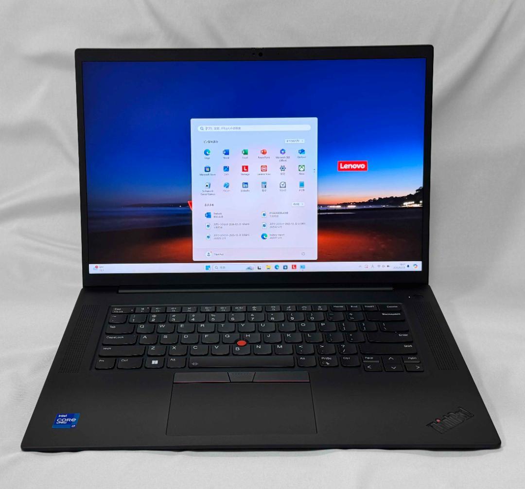 ThinkPad Intel Core i7 32GB 1TB SSD 16イン