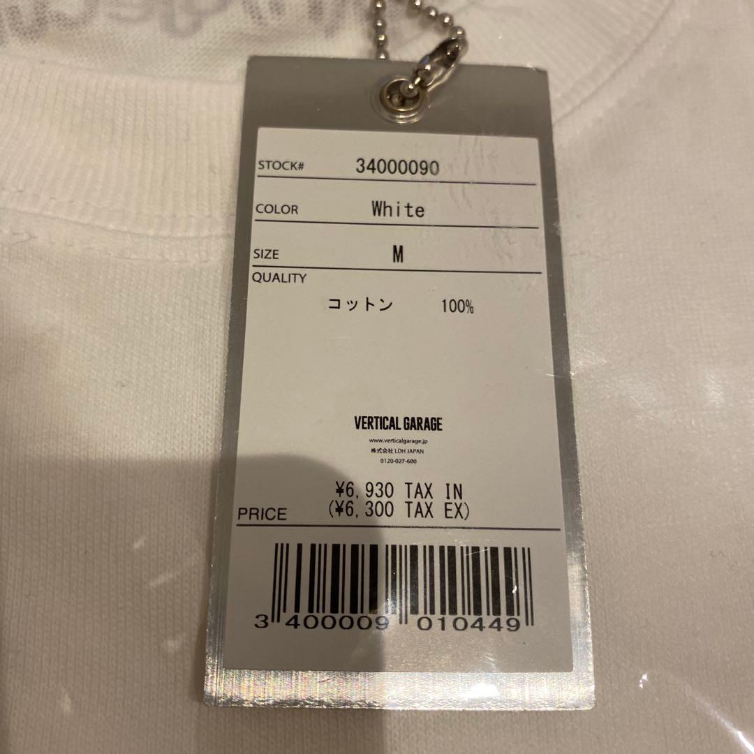 LDH ランペ　 *p(R)ojectR プロジェクトアール M 白Tシャツ