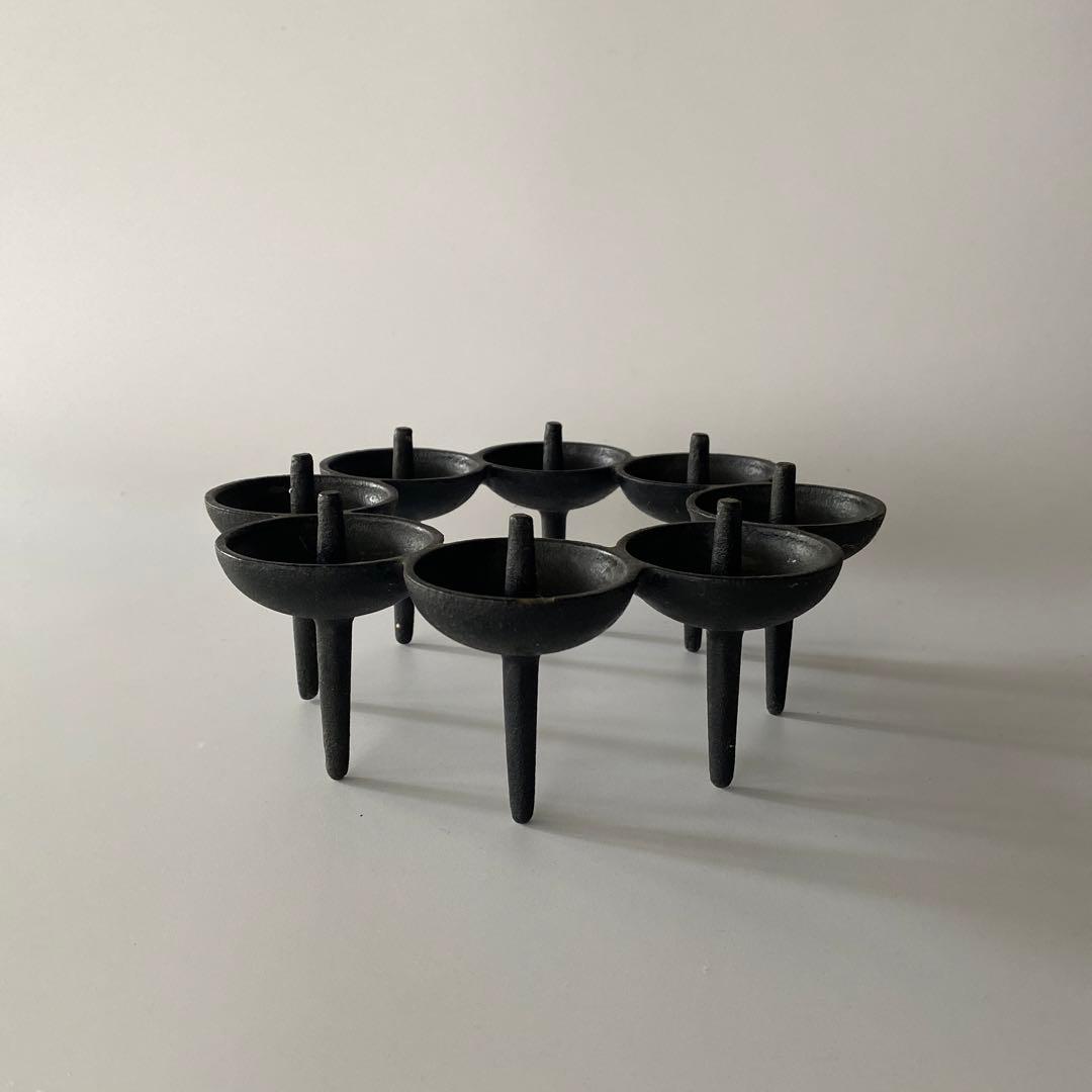 Dansk キャンドルホルダー ダンスク 鉄 iron 燭台 ろうそく立て
