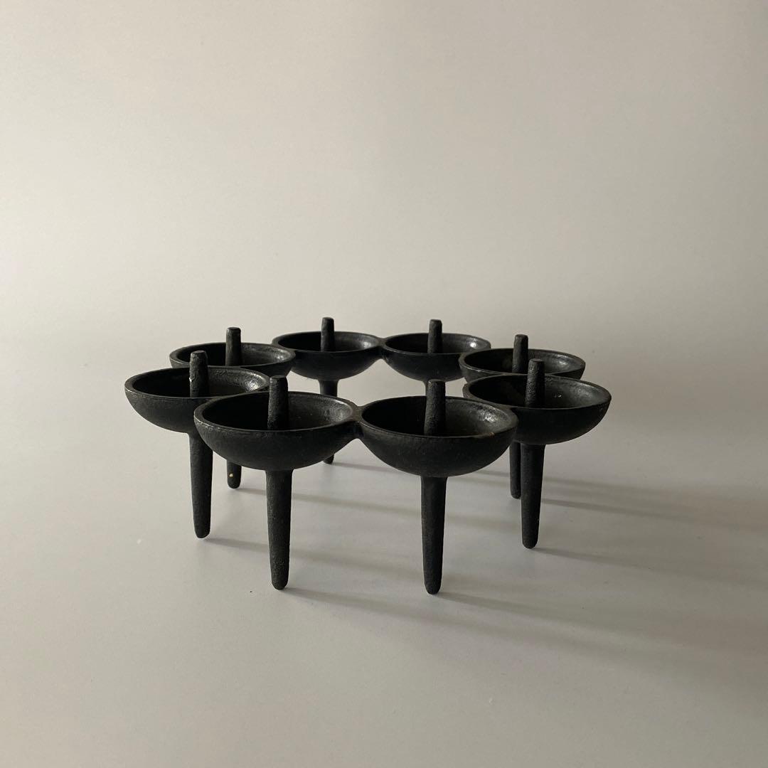 Dansk キャンドルホルダー ダンスク 鉄 iron 燭台 ろうそく立て