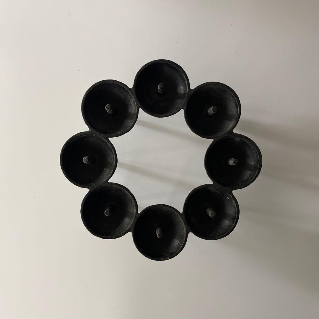 Dansk キャンドルホルダー ダンスク 鉄 iron 燭台 ろうそく立て