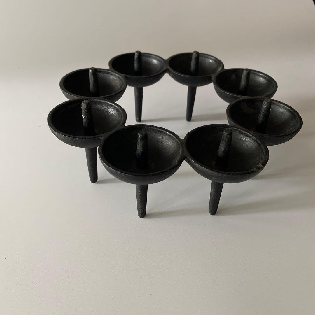 Dansk キャンドルホルダー ダンスク 鉄 iron 燭台 ろうそく立て