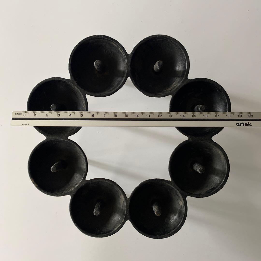 Dansk キャンドルホルダー ダンスク 鉄 iron 燭台 ろうそく立て