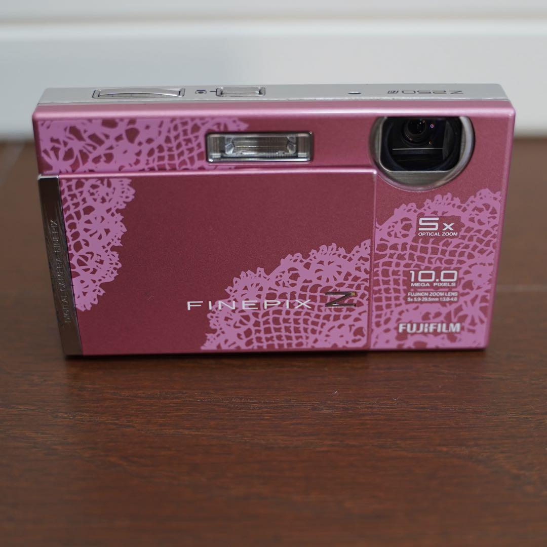 【レア】FinePix Z250fd デコレーションピンク 作例有