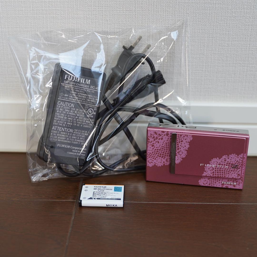 【レア】FinePix Z250fd デコレーションピンク 作例有