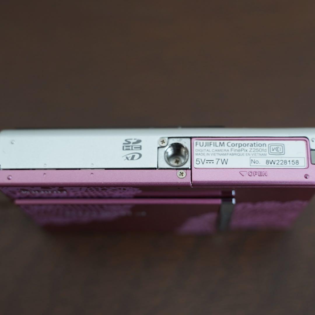 【レア】FinePix Z250fd デコレーションピンク 作例有