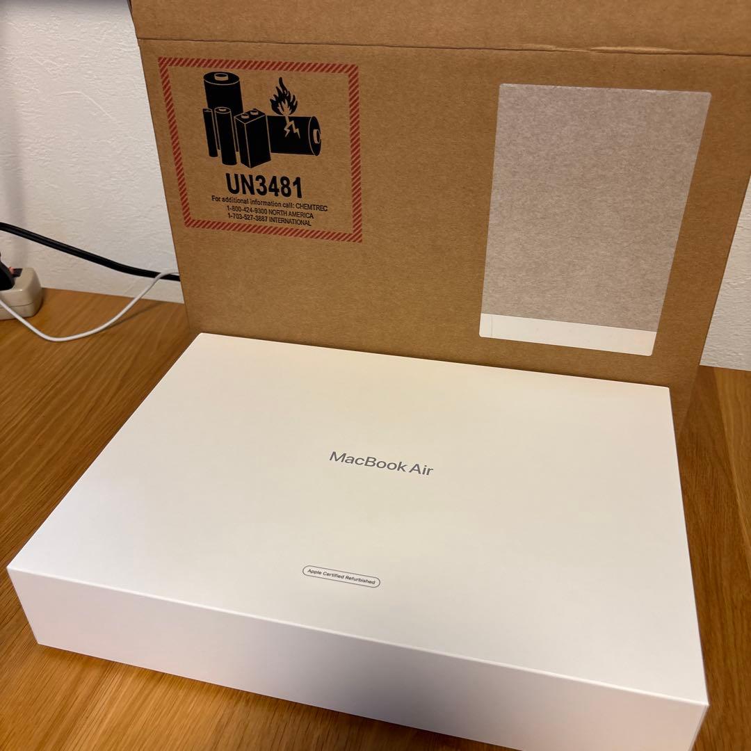 Apple MacBook Air 2020 M1 箱ケース付き