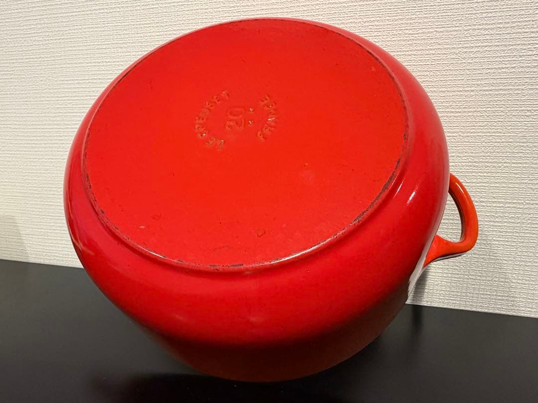 【Le Creuset(ル・クルーゼ)】ココット・ロンド 20 cm オレンジ