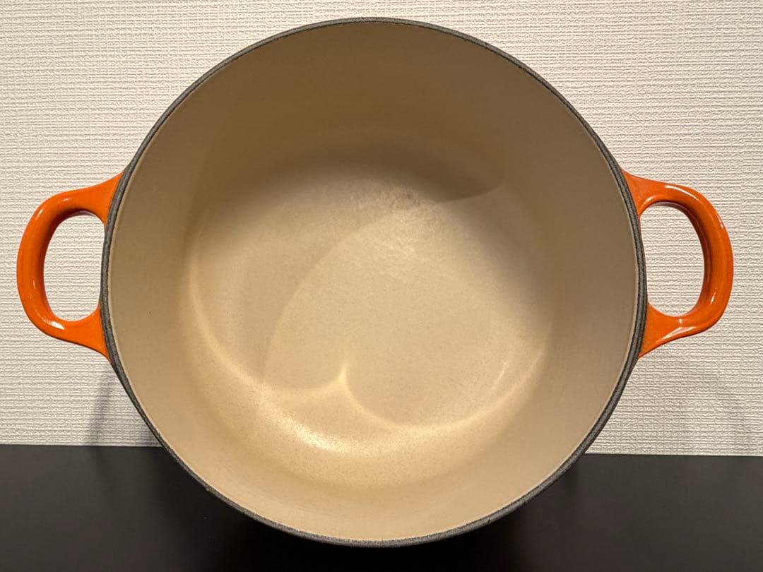 【Le Creuset(ル・クルーゼ)】ココット・ロンド 20 cm オレンジ