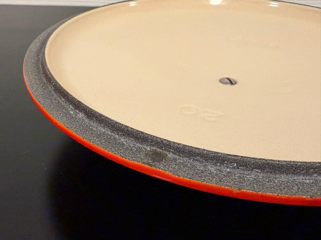 【Le Creuset(ル・クルーゼ)】ココット・ロンド 20 cm オレンジ