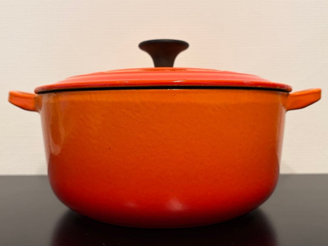 【Le Creuset(ル・クルーゼ)】ココット・ロンド 20 cm オレンジ