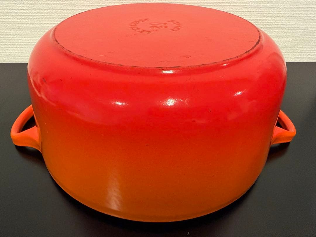 【Le Creuset(ル・クルーゼ)】ココット・ロンド 20 cm オレンジ