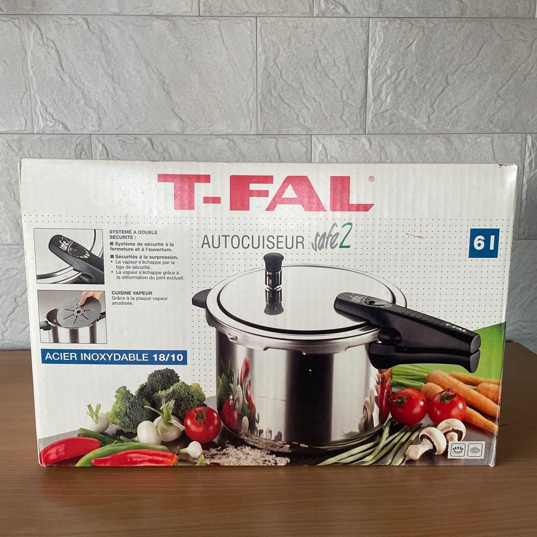 ティファール 圧力鍋 X PRESS COOKER 6L 説明書 専用箱付き