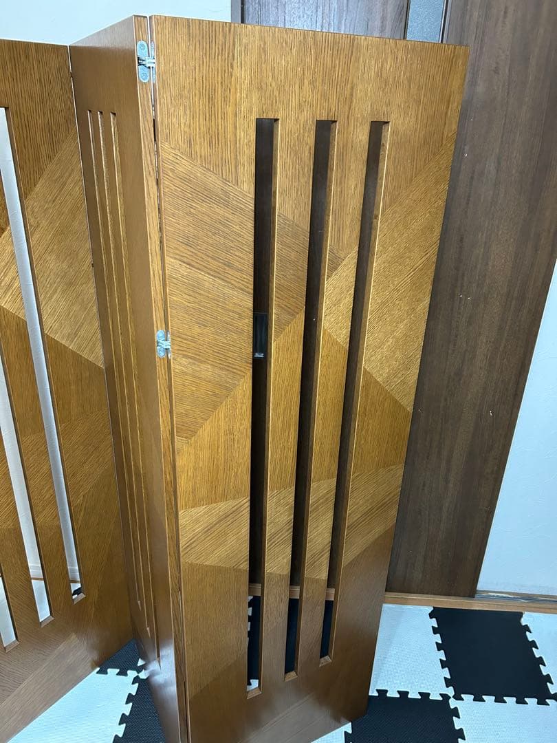 美品　希少　カンディーハウス　パーテーション　パーティション　4連　間仕切り