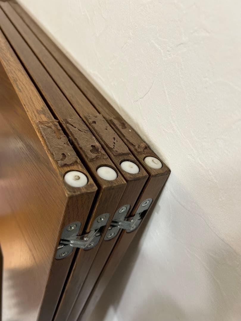 美品　希少　カンディーハウス　パーテーション　パーティション　4連　間仕切り