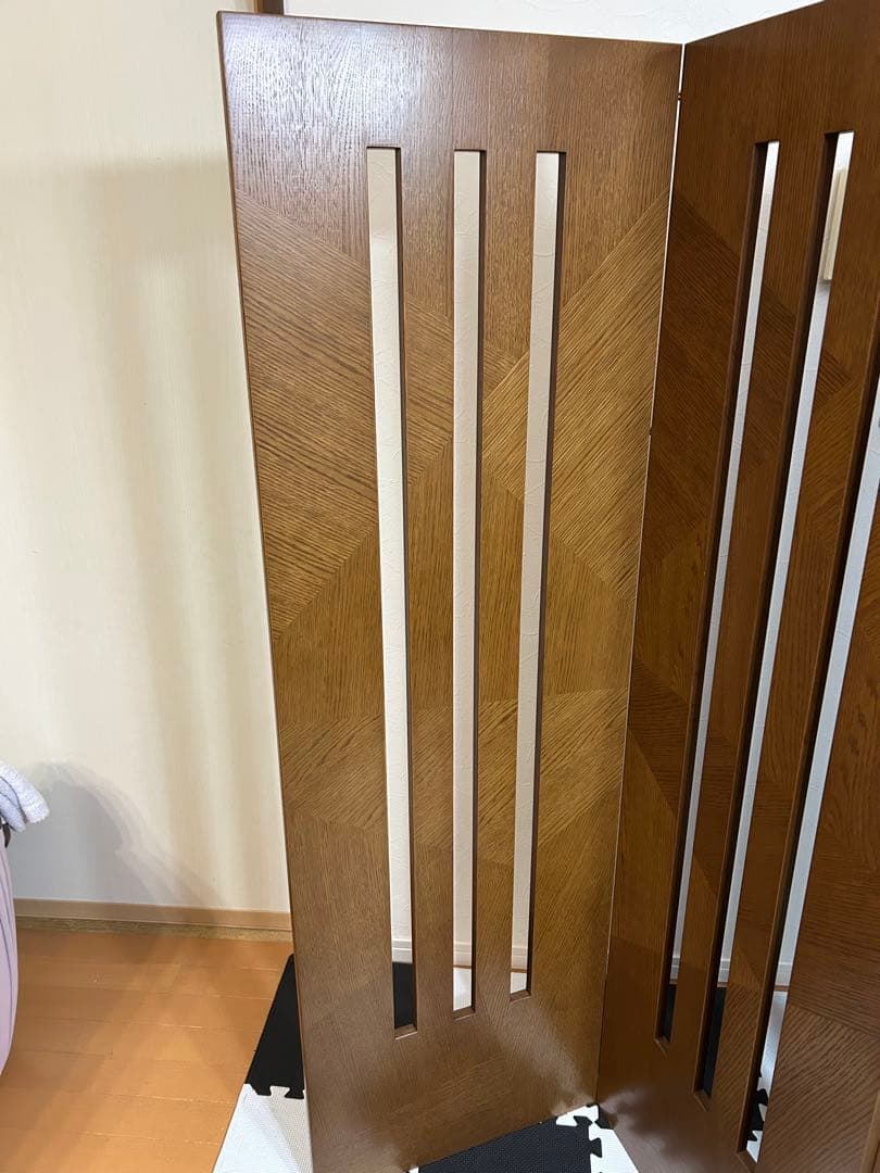 美品　希少　カンディーハウス　パーテーション　パーティション　4連　間仕切り