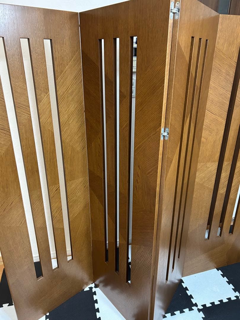 美品　希少　カンディーハウス　パーテーション　パーティション　4連　間仕切り