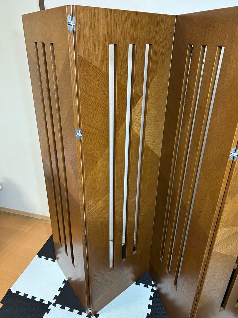 美品　希少　カンディーハウス　パーテーション　パーティション　4連　間仕切り