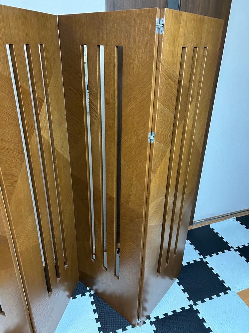 美品　希少　カンディーハウス　パーテーション　パーティション　4連　間仕切り