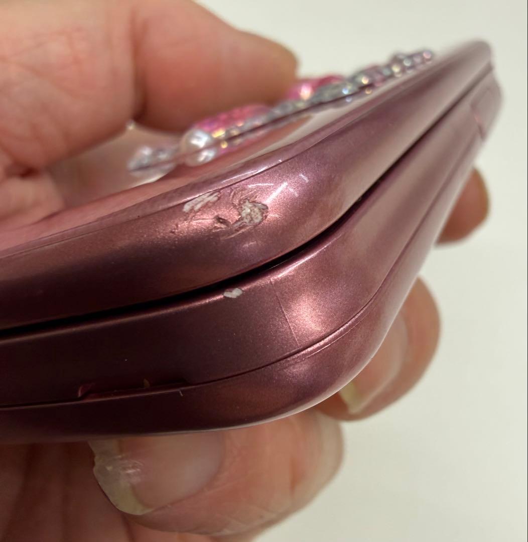 docomo らくらくホン　F-02J 本体　純正充電器とACアダプターのセット