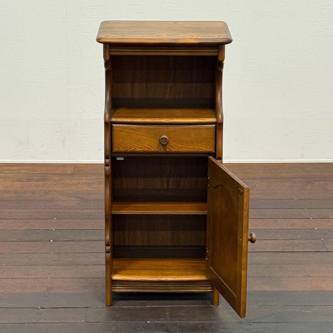 H22K27 カリモク オールドカリモク 電話台 クラシック FAX台 飾り台