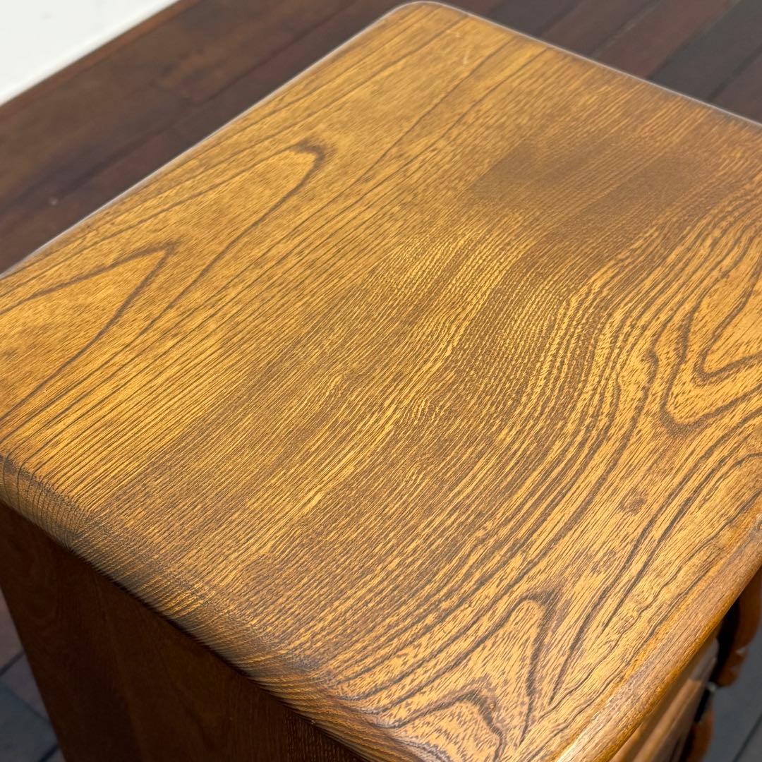 H22K27 カリモク オールドカリモク 電話台 クラシック FAX台 飾り台