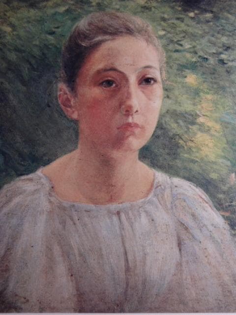 岡田三郎助、【西洋婦人像】、新品高級額 額装付、年代物・希少画集画、状態良好