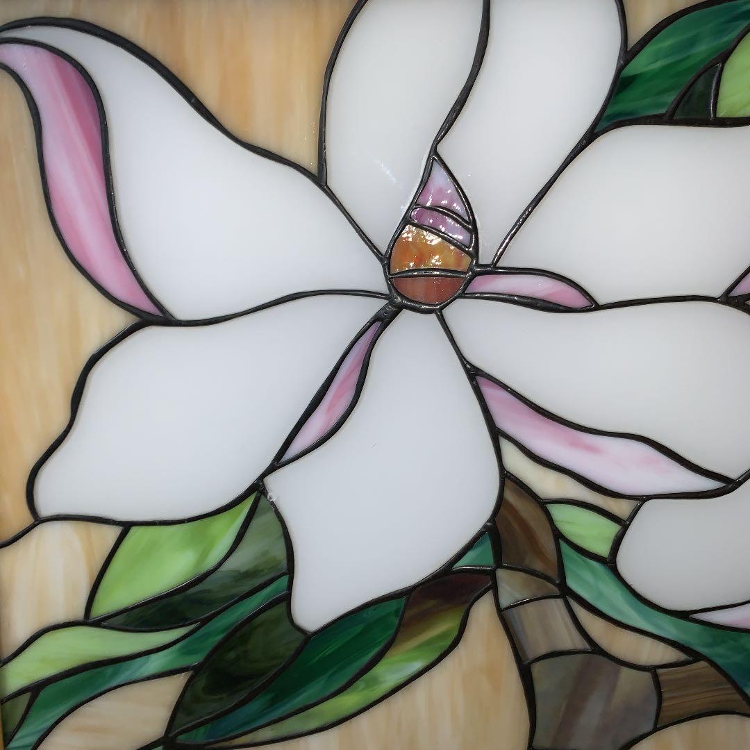 オリジナルハンダステンドグラス工芸『ハワイアンフラワー』大
