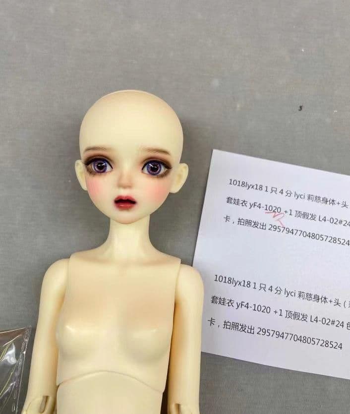 D117 bjd 1/4 ドール本体 Lyci 　球体関節人形 ハンドメイド