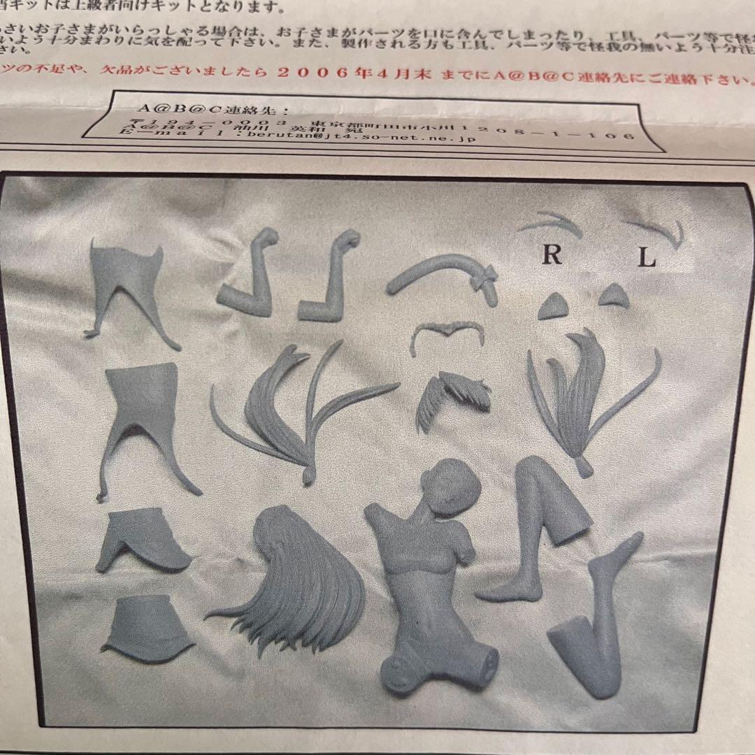 1/6 惣流・アスカ・ラングレー　ガレージキット　エヴァンゲリオン　未塗装