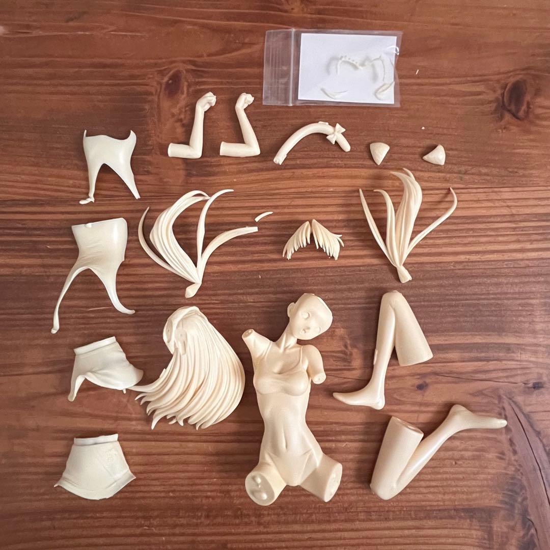 1/6 惣流・アスカ・ラングレー　ガレージキット　エヴァンゲリオン　未塗装