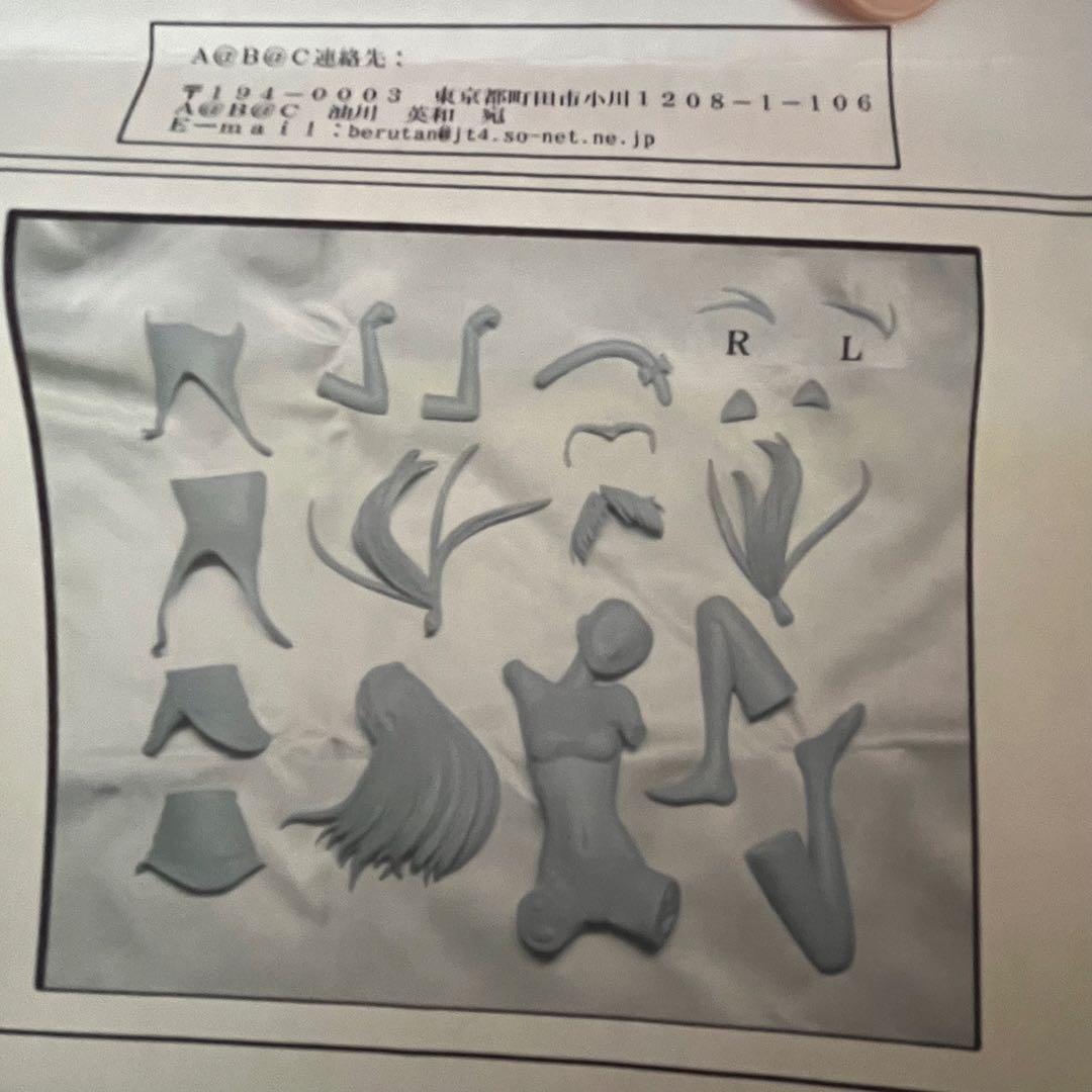 1/6 惣流・アスカ・ラングレー　ガレージキット　エヴァンゲリオン　未塗装