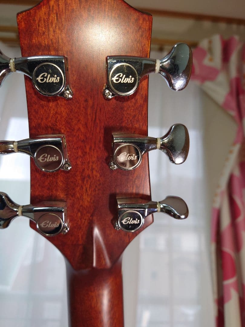 【美品・トップ単板】 　ELVIS Elite-2 　アコースティックギター