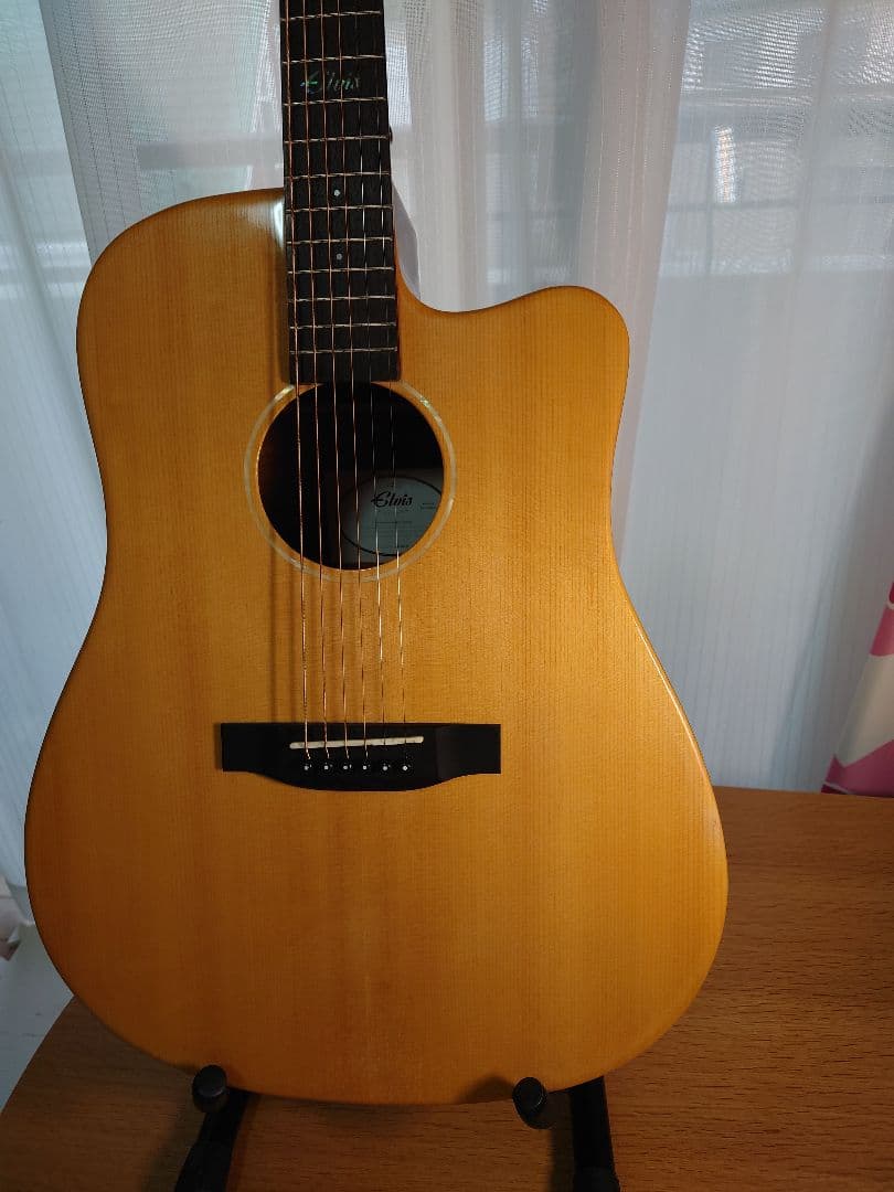 【美品・トップ単板】 　ELVIS Elite-2 　アコースティックギター