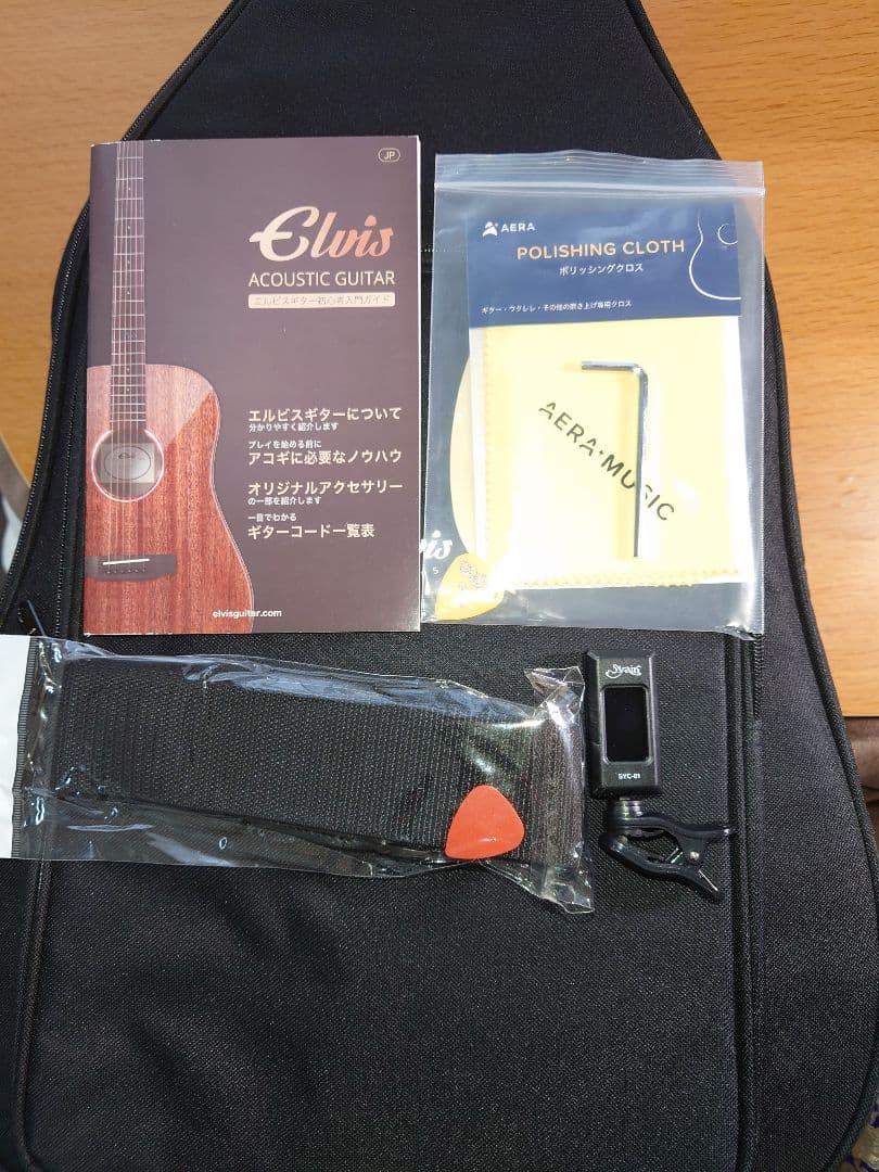 【美品・トップ単板】 　ELVIS Elite-2 　アコースティックギター