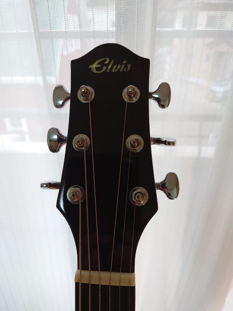 【美品・トップ単板】 　ELVIS Elite-2 　アコースティックギター
