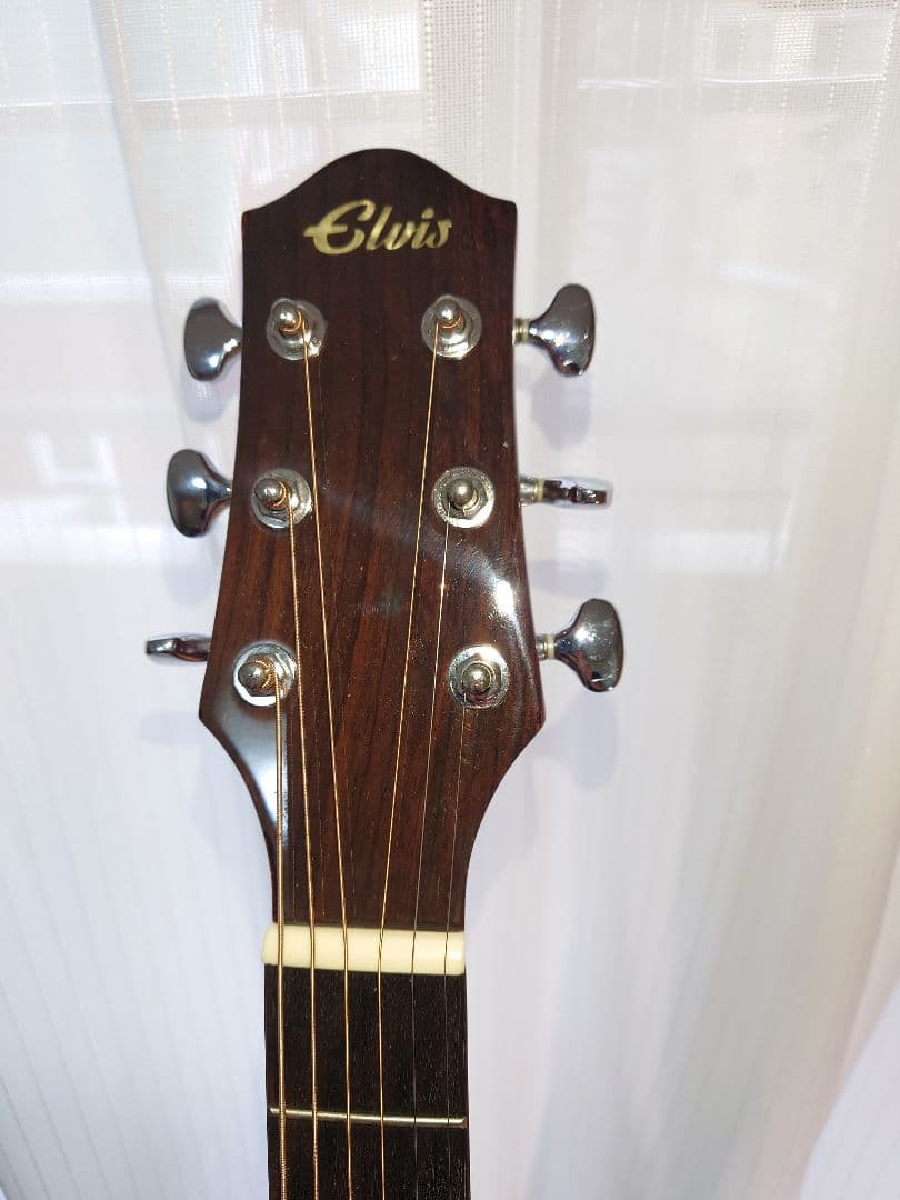 【美品・トップ単板】 　ELVIS Elite-2 　アコースティックギター
