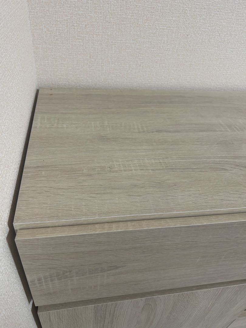 キャビネット 北欧 引き出し付き 幅90木製 収納