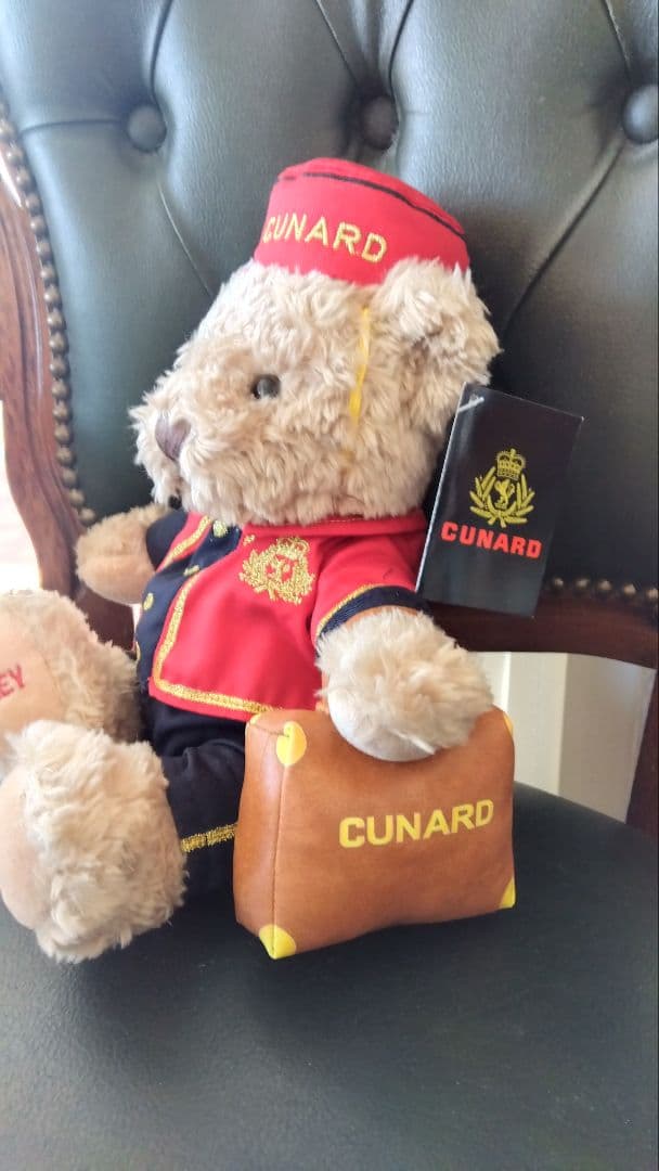 お値下げ　クイーンエリザベス乗船記念 キュナード 2026年新ベルボーイベア