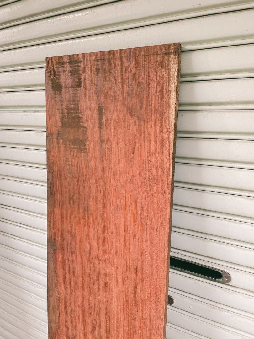 天然ブビンガ　一枚板天板　DIY材/ベンチ材/カウンター材/デスク/机