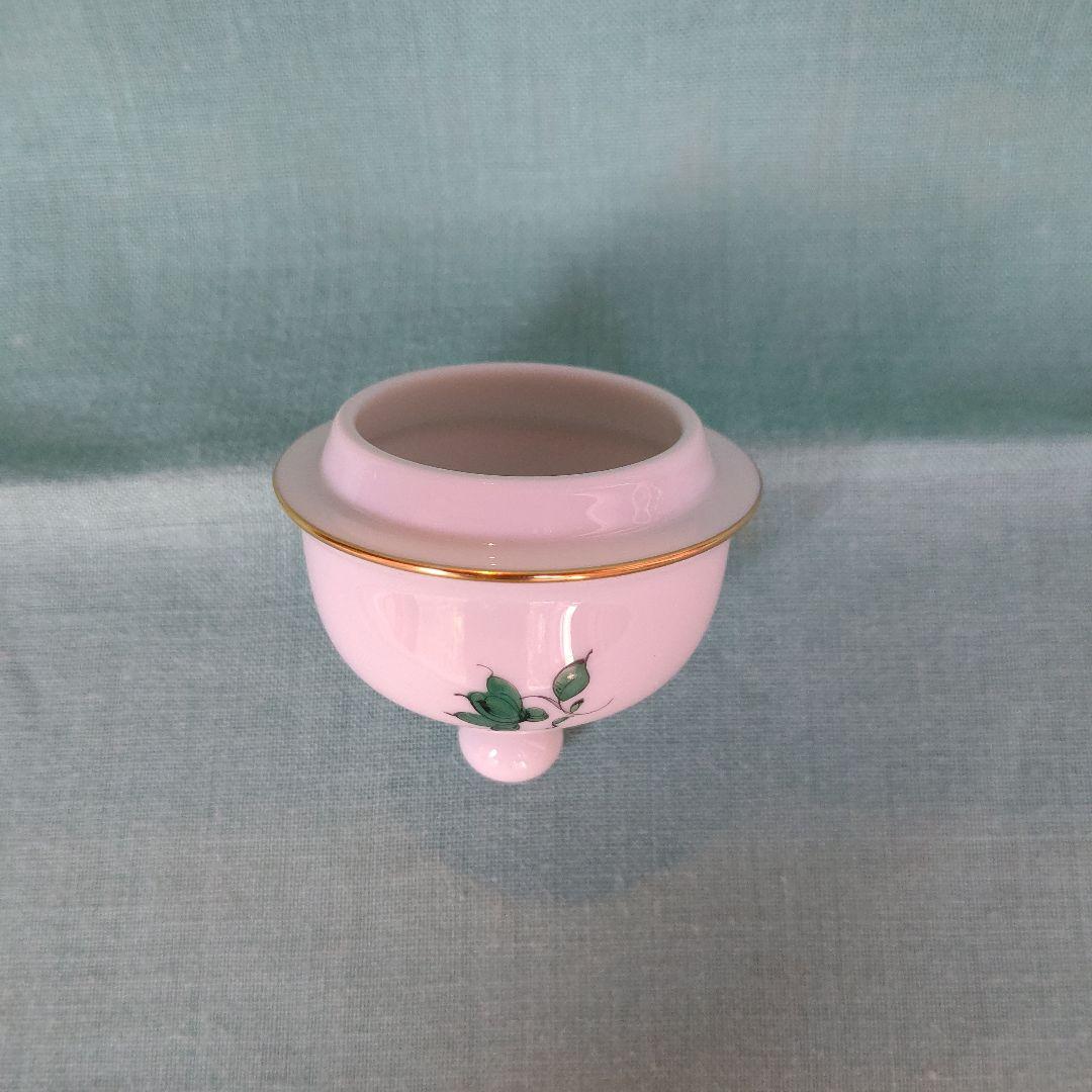 アウガルテン マリア テレジア 蓋付壺 花瓶 品質証明書付き