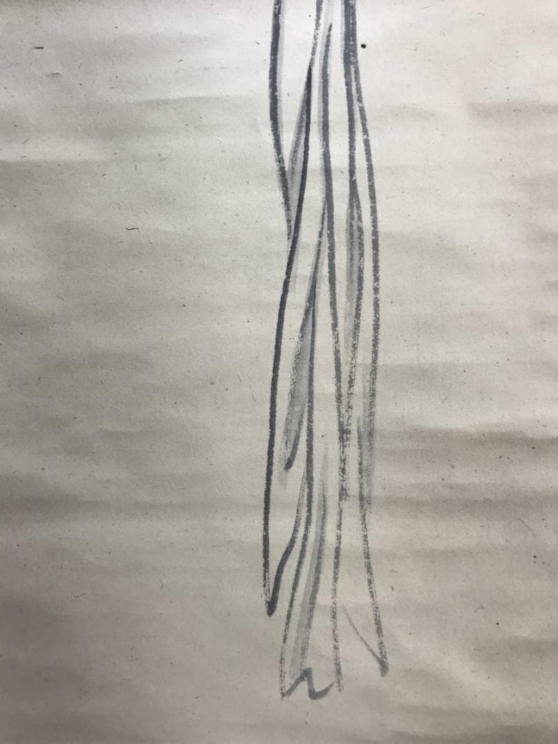 【真作】其翠/神前鈴之図/鈴図/スズ図/掛軸/名家伝来/AD-121