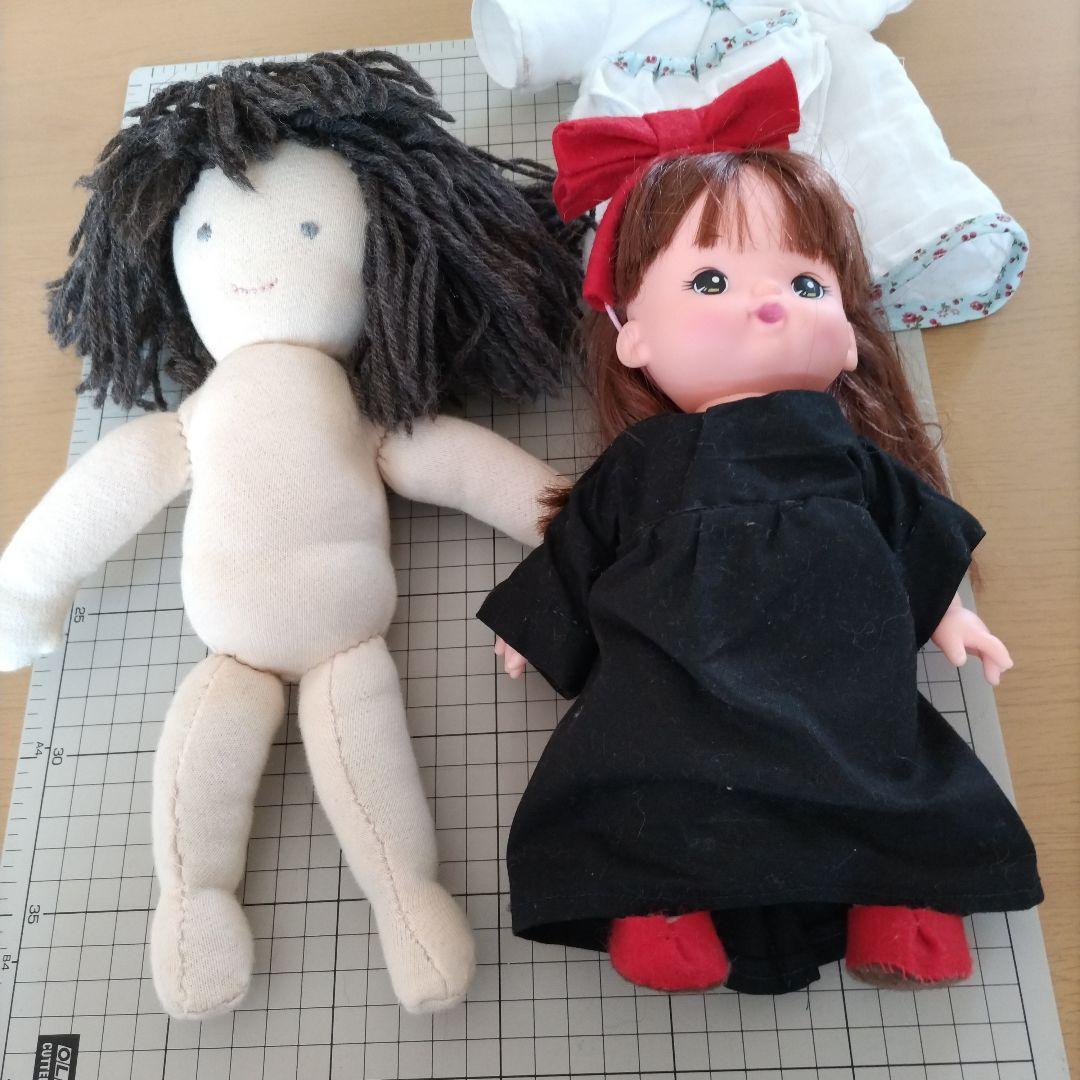 匿名配送☆説明欄要確認☆手作り人形☆だいたいメルちゃんサイズ