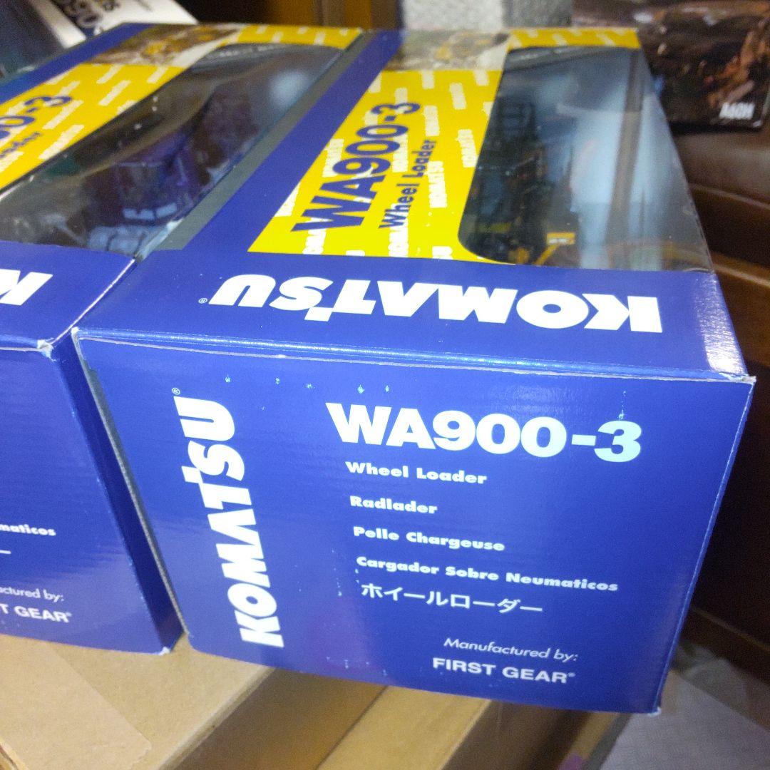コマツ建機　KOMATSU WA900-3 　2商品セット 1/50