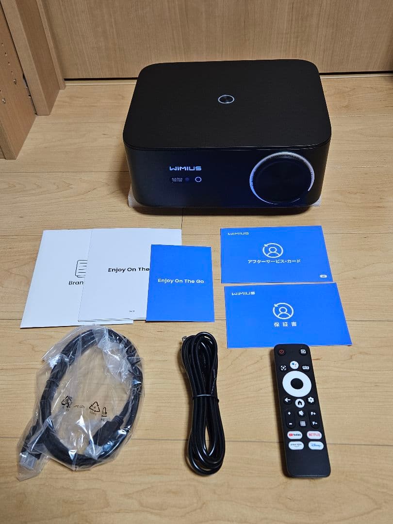 WiMiUS K13 プロジェクター 1500 ANSIルーメン