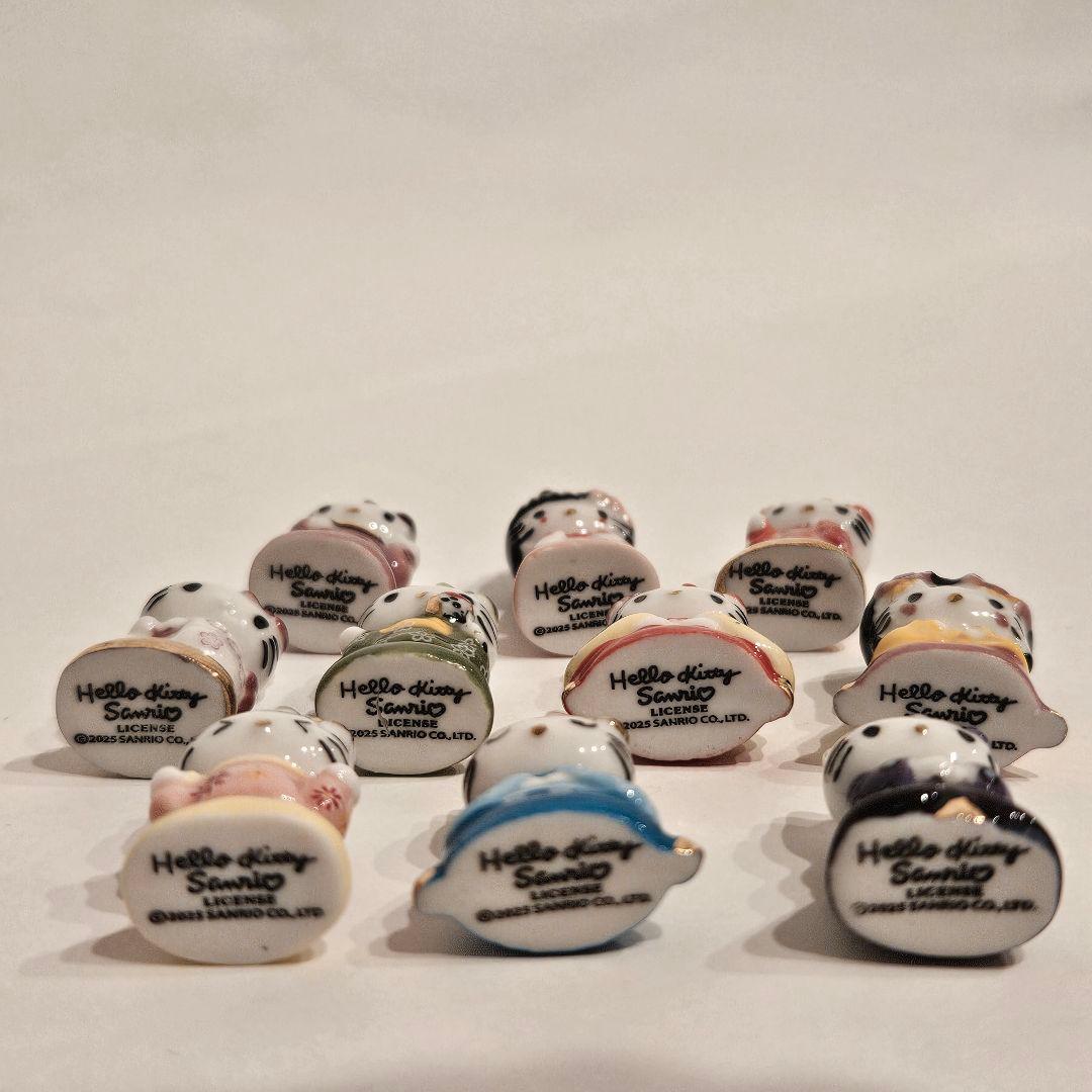 【ハローキティ　着物のキティ】フェーブ　2026年　新作　10点コンプ