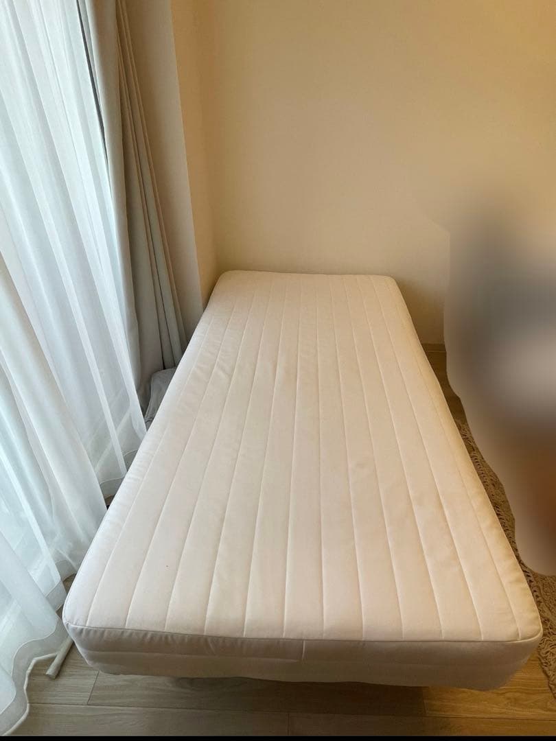 無印良品　脚付マットレス　ポケットコイル　（洗えるカバー　組み立て仕様）