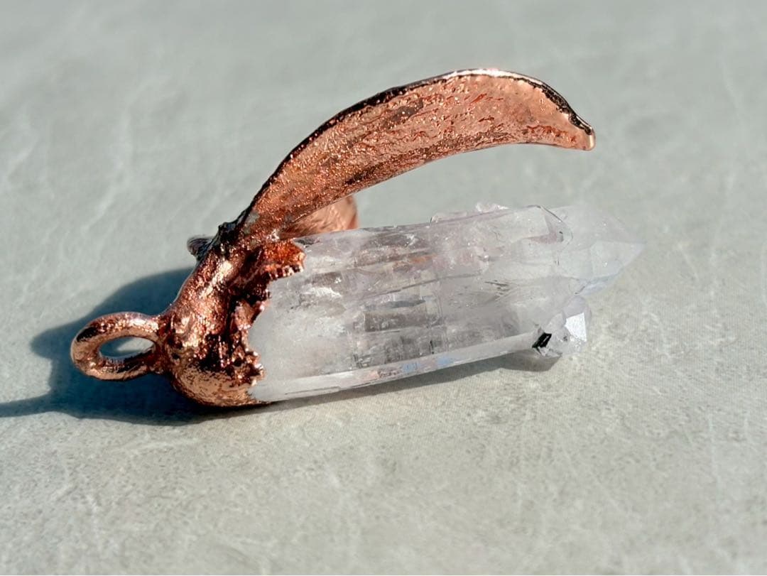 一点物⭐︎国産水晶ペンダントトップ